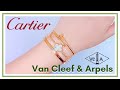 Deciding Between CARTIER LOVE, Juste Un Clou & VCA Alhambra Bracelet | My First Luxury