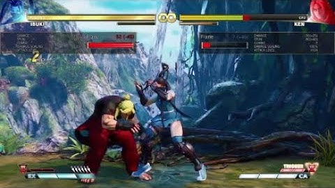 Ibuki shuriken combos