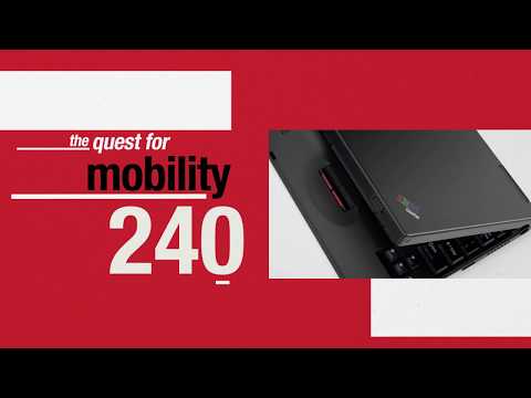 The New Standard For Mobility ThinkPad 240 (1999)