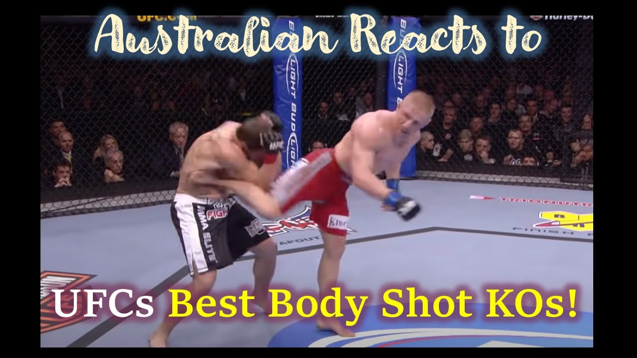 Australian Reacts to UFCs best body shot KOs YouTube