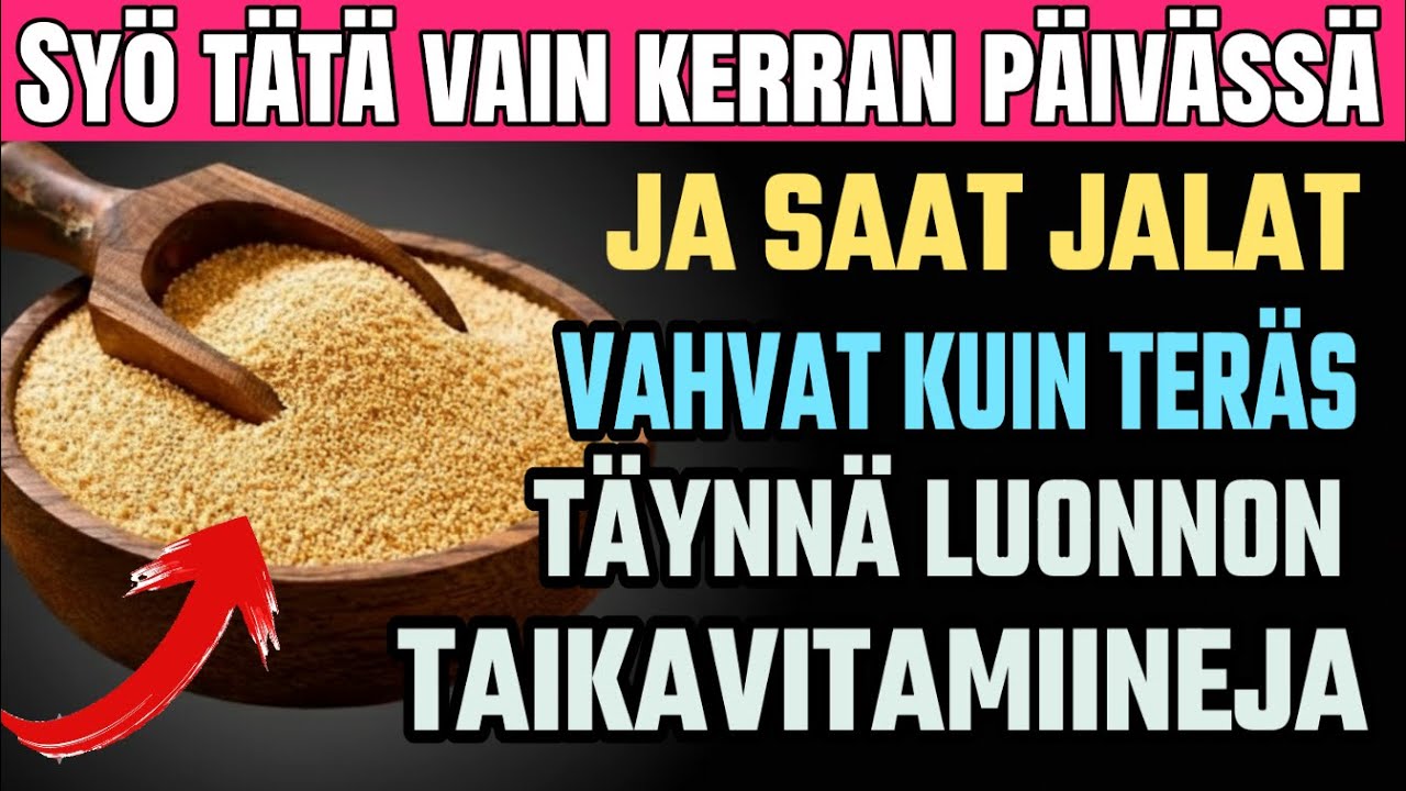 Rakenna lihaksia nukkuessasi: 5 ruokaa, jotka pysäyttävät lihaskadon yli 50-vuotiailla!