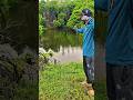 ketapel ikan besar di sungai yang tenang #amazing #slingshot #shorts