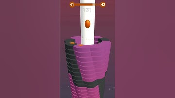 Stack Ball level 41 #shorts #stackball #satisfyingvideo