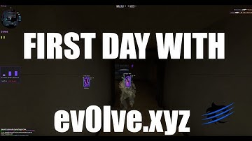 first day with ev0lve.xyz