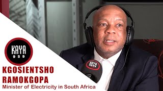 Electricity Minister, Kgosientsho Ramokgopa on the state of the grid ahead of the 2024 elections