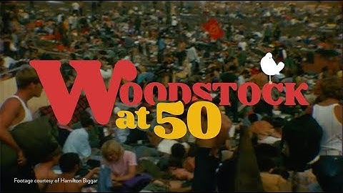 Woodstock 50 Year Anniversary Interviews and Exhibit