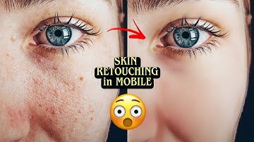 skin retouching in mobile | skin smooth editing autodesk sketchbook face smooth kaise kare editing