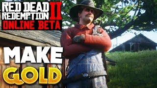 The fastest way to make money and gold bars in red dead online or
redemption 2 that i've found so far. if you have another leave it
th...