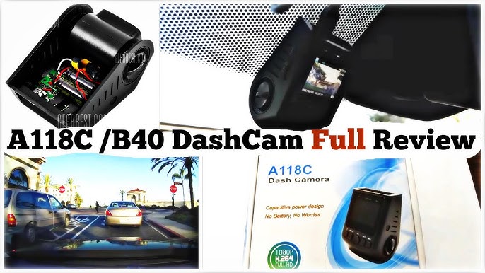 Black Box B40 A118C Review 2023 - Spy Tec A118-C Dash Cam