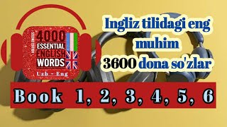 ESSENTIAL ENGLISH WORDS UZBEK TILIDA 3600 DONA SO'Z  | BARCHA KITOBLAR | PAUL NATION