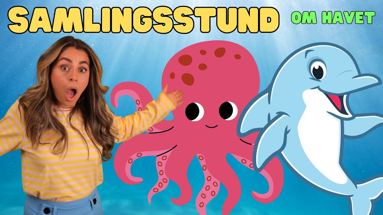 Samlingsstund om havet for de minste barna med TaraShow