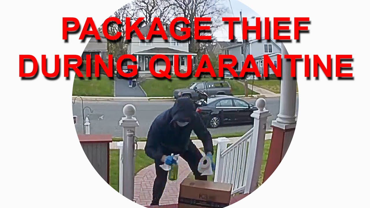Package Thief Caught During Quarantine | Funny Ring Camera Parody