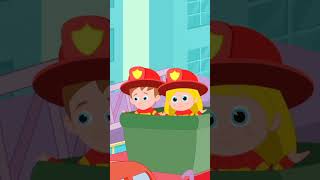 Колеса на пожарной машине #shorts #firetruck #schooliesrussia #kindergartenpoems #learningvideo