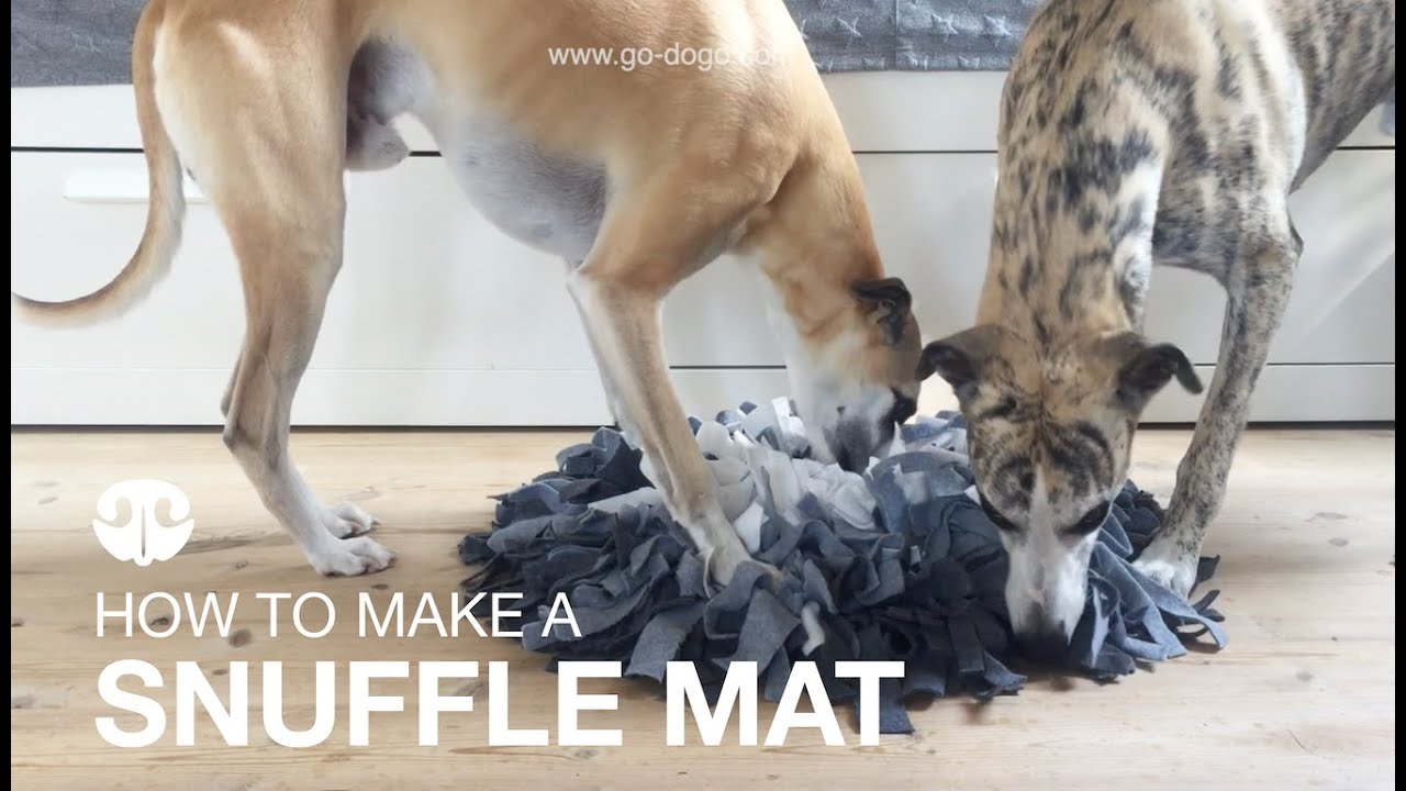 How to make a SNUFFLE MAT for your dog - YouTube