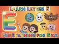 Learning with English | E for Egg | Letter E Words for Kids
