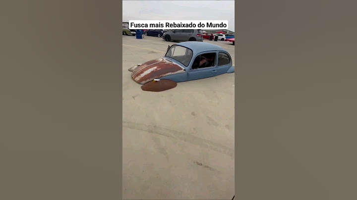 Fusca mais rebaixado do mundo!#fusca #fuscabrasil #fuscalovers #carrorebaixado #mecanica #carros