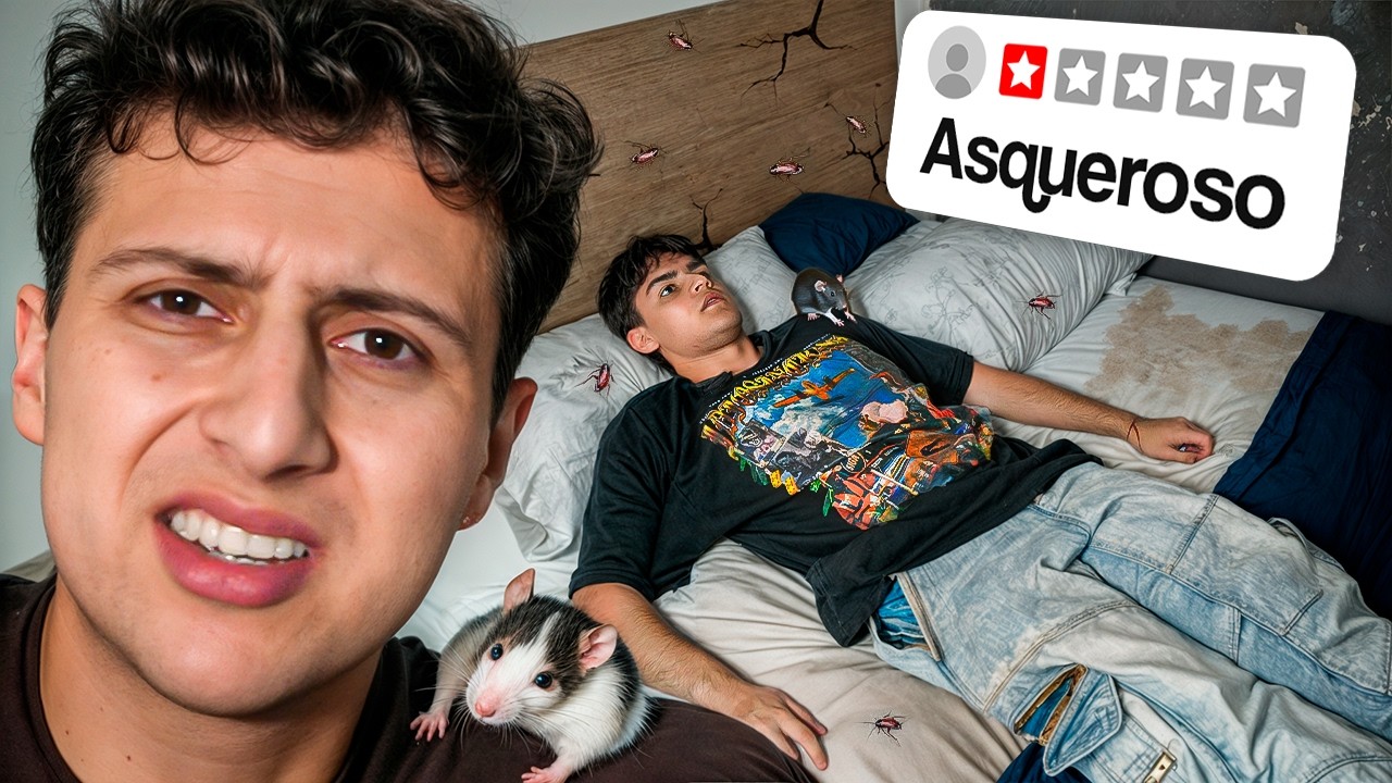 ME HOSPEDÉ EN HOTELES DE 1 ESTRELLA 🤢