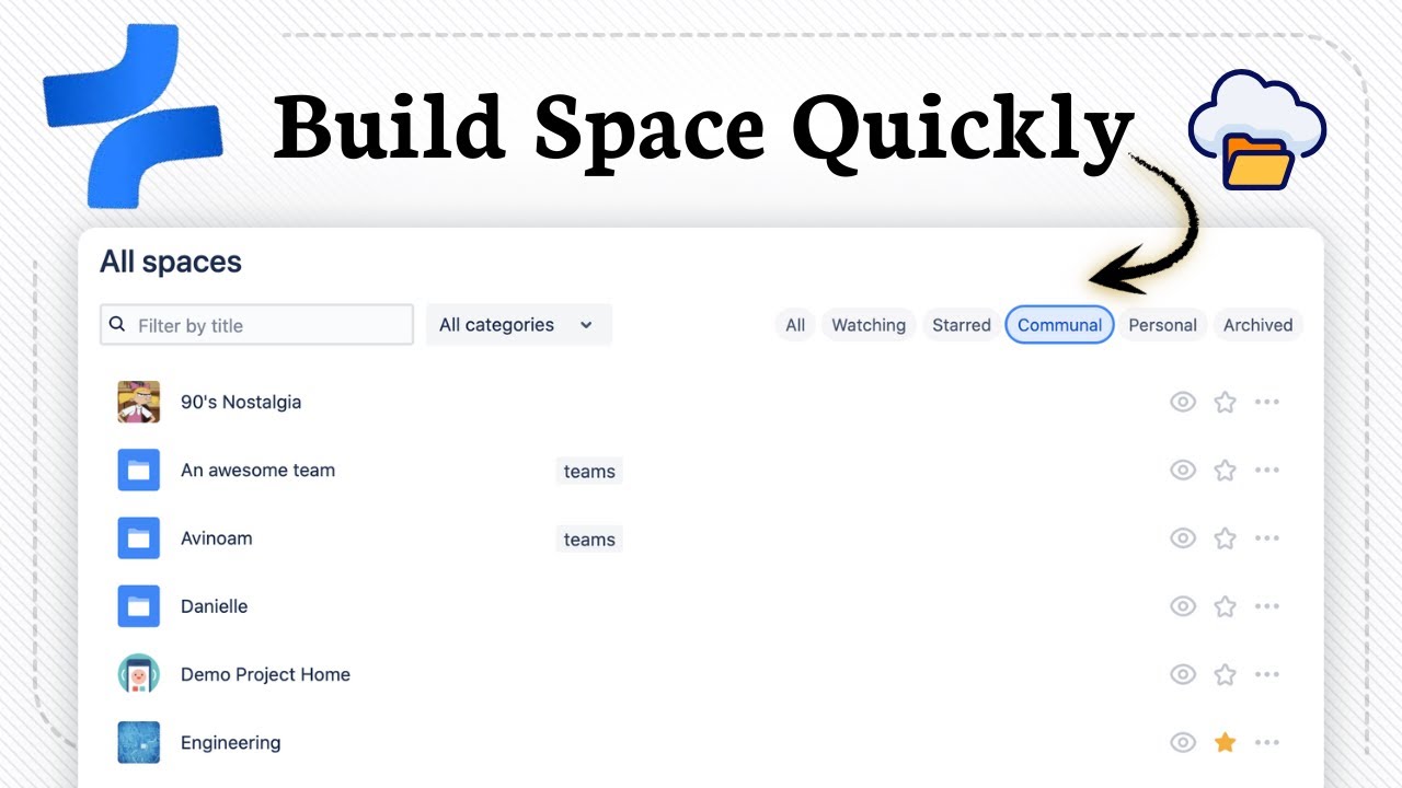 How to Create a Space in Confluence Cloud (start workspace quickly ...