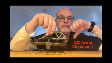 DJI Avata | Bad CE Range | FCC hacks