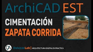 Archicad Cimentacin Corrida Con Perfil Personalizado zapata