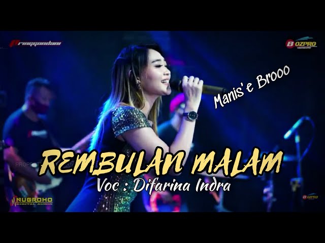 REMBULAN MALAM ( Evie Tamala ) voc : Difarina Indra - Pringgondani Musik class=