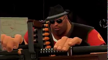 Source Filmmaker Test 2 - Meet My Heavy [Locking and Object Replacement]