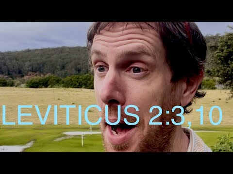 LEVITICUS 2:3,10 | Food for Priests