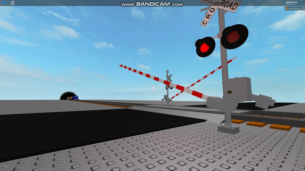 automatic railroad crossings in roblox billon