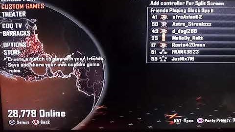 Bo2 XP lobby glitch