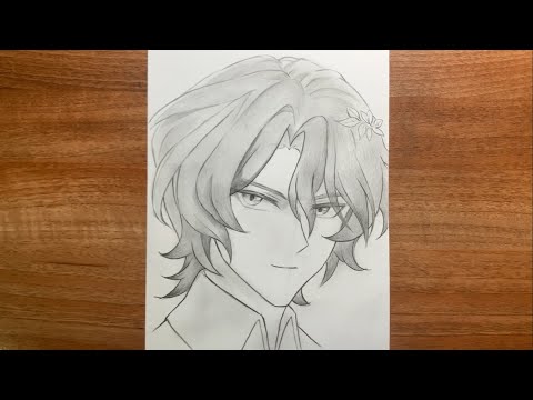 Easy anime drawing | How to Draw boy anime step by step