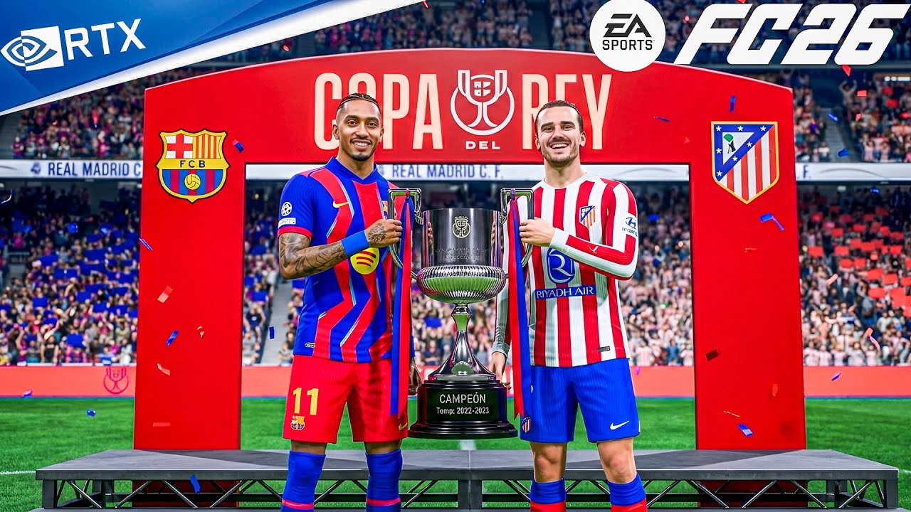 FC 26 - Barcelona vs Atletico Madrid | Copa Del Rey SEMI FINAL | PC™ Gameplay 4K60