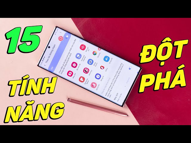 15 tính năng mới ấn tượng trên SIÊU PHẨM Galaxy Note20 Ultra!!!
