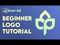 Three leaves logo design in vector ink | Illustrator of android