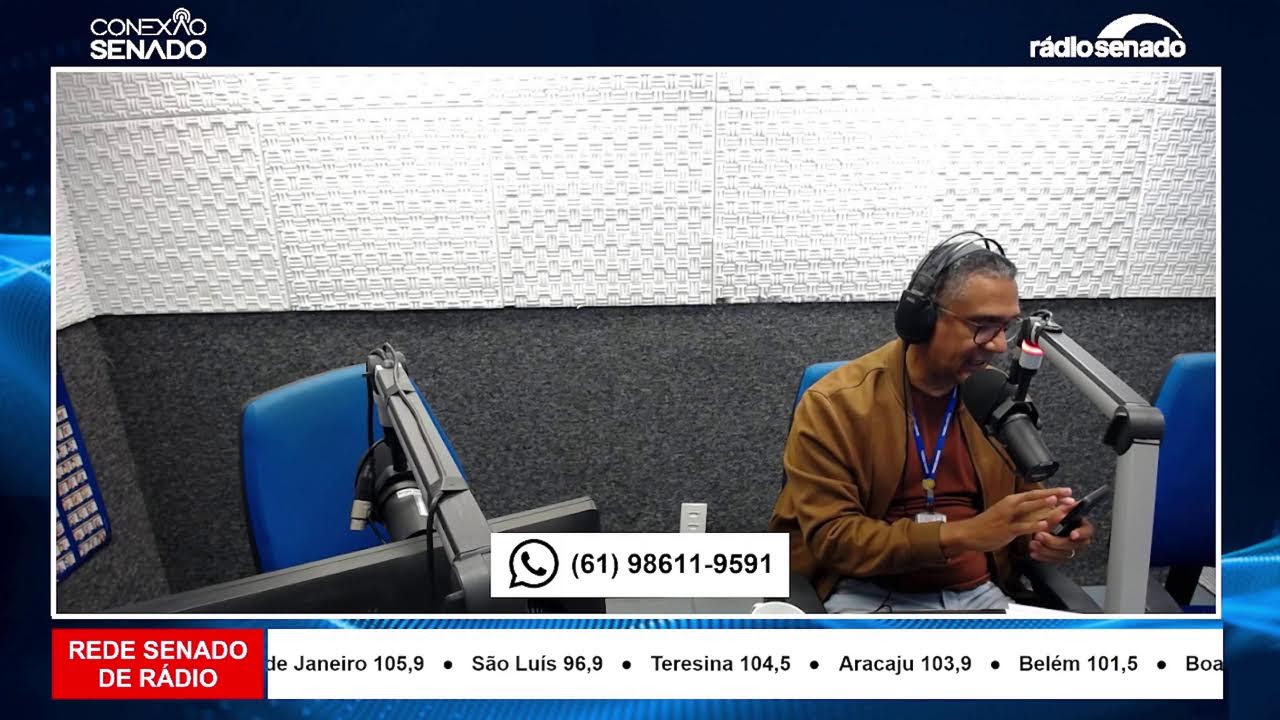 25/07/2025 Conexão Senado Federal Brasília - DF Rádio Senado - Jornal TV📺 Senado 🇧🇷 Brasil Jornal TV