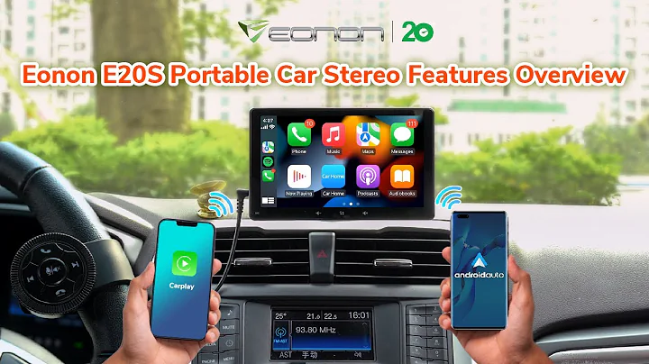Introducing 2023 Eonon latest 7" Portable Car Stereo | Wireless Apple CarPlay & Android Auto | E20S