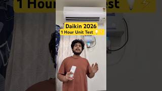 Daikin 1 Hour Electricity Test 🥶 How Many Units In Starting 1 Hour, 2 PM Heat Outside 🥵
