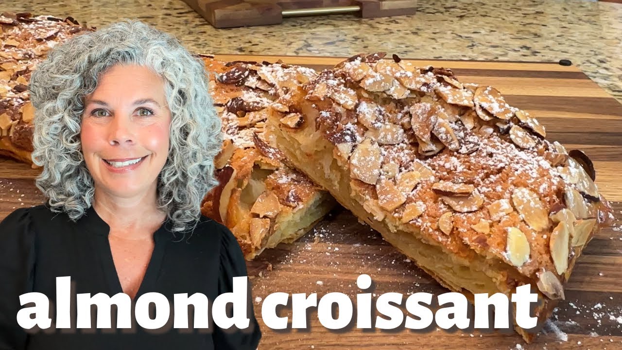 Миндальный круассан вашей мечты! Простой круассан из слоёного теста на завтрак