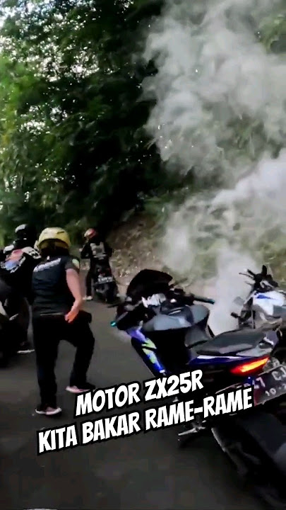 Motor babang viral Zx25r kita bakar rame rame #motovlog #sunmori #motovlogindonesia #motovlogger