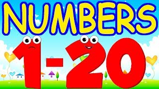 Learn numbers 1 to 20, count 1-20 for toddlers, teach kids, counting
number kids. the ...