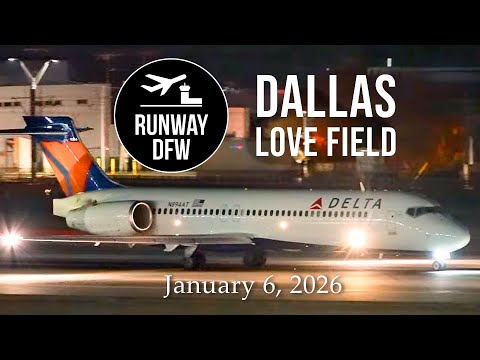 LIVE 🔴 Dallas Love Field plane spotting ❤️ January 6, 2026