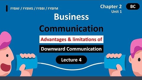 fybaf business communication | channels and objectives of communication | Fybaf bc sem 1| Lec 4
