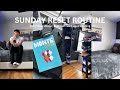Sunday reset routine  my everything shower full bedroom reset mini clothing haul and deep clean