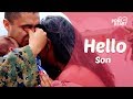 Marine Meets Newborn Son for First Time