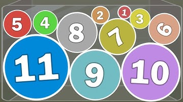 Merge Ball 2048 3D - ASMR Gameplay | Level Up Colorful Balls Numbers 1234567891011 | Suika Game 2048