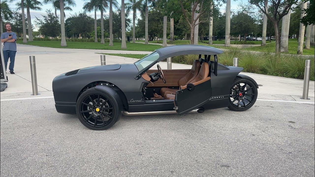 Vanderhall Rentals Miami Ride in Style, Rent The Dark Knight in Miami