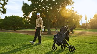 Save Your Energy For Your Game, With Kvv Remote Control Golf Push Cart