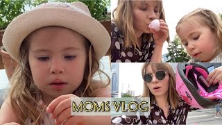 Мия и 💄Обзор ШЛЕМА MICRO 🔥Мойка машины 🚘 Испугала меня на качелях🤪 mom’s vlog❤️ Сериал🔥