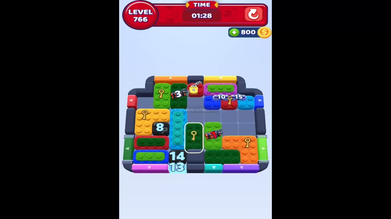 Color Block Jam Level 766 - YouTube