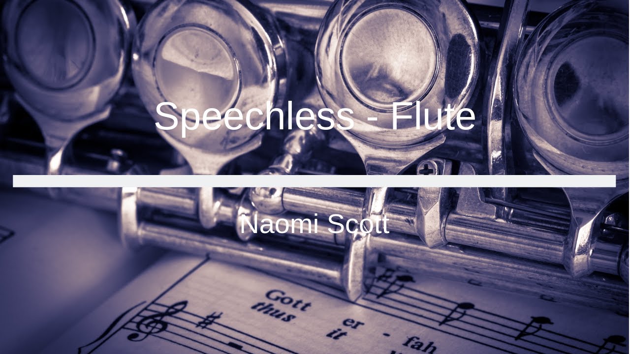 Naomi Scott Speechless Flute Sheet Music Chords Chordify