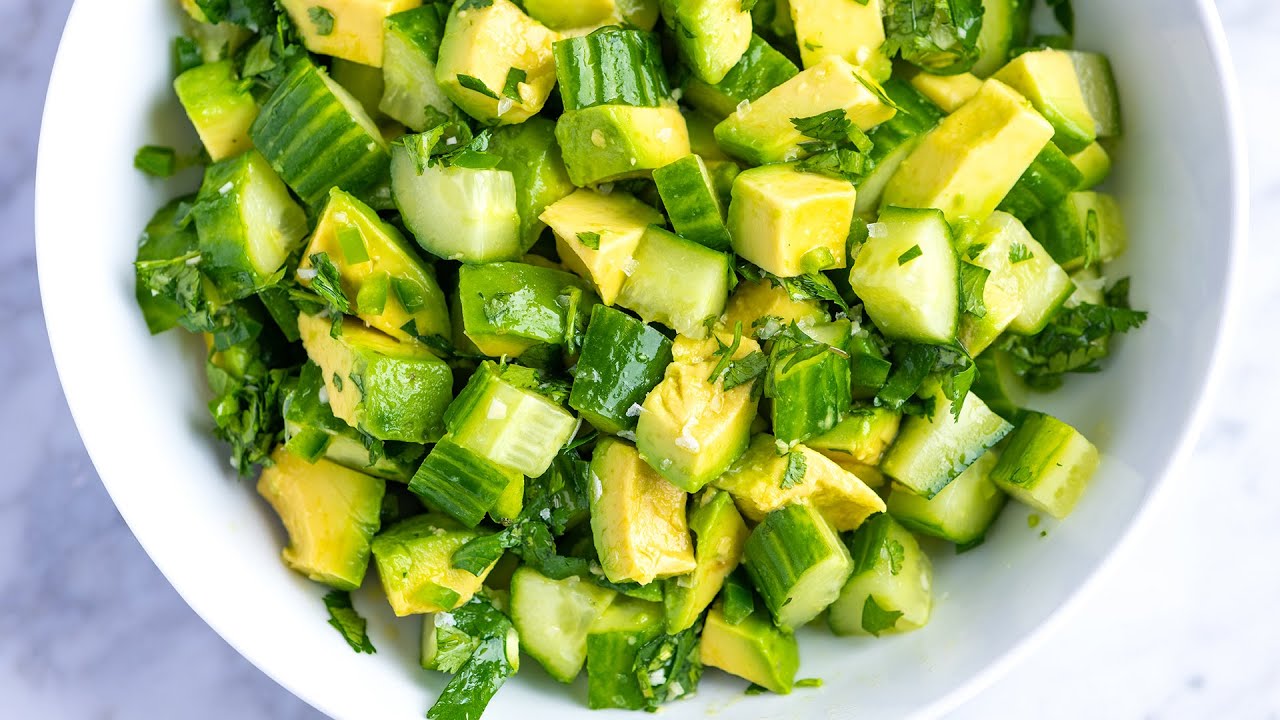 Avocado Chicken Chopped Salad - Served From Scratch